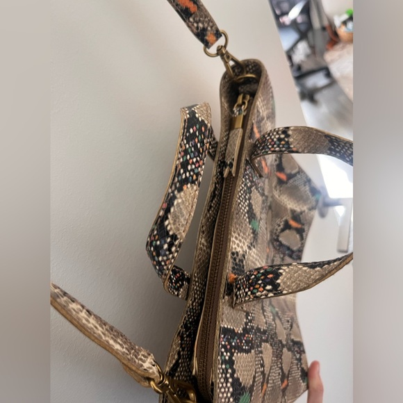 Madewell Snake Print Bag - Picture 5 of 7